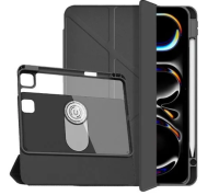 Чехол-книжка WIWU 360° Rotation Magnetic Protection Case для Apple iPad Air 13 (2024) (полиуретан с подставкой) (черный)